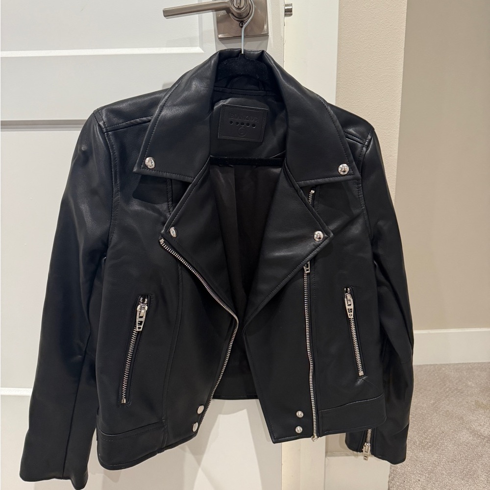 BLANKNYC Black Leather Detail